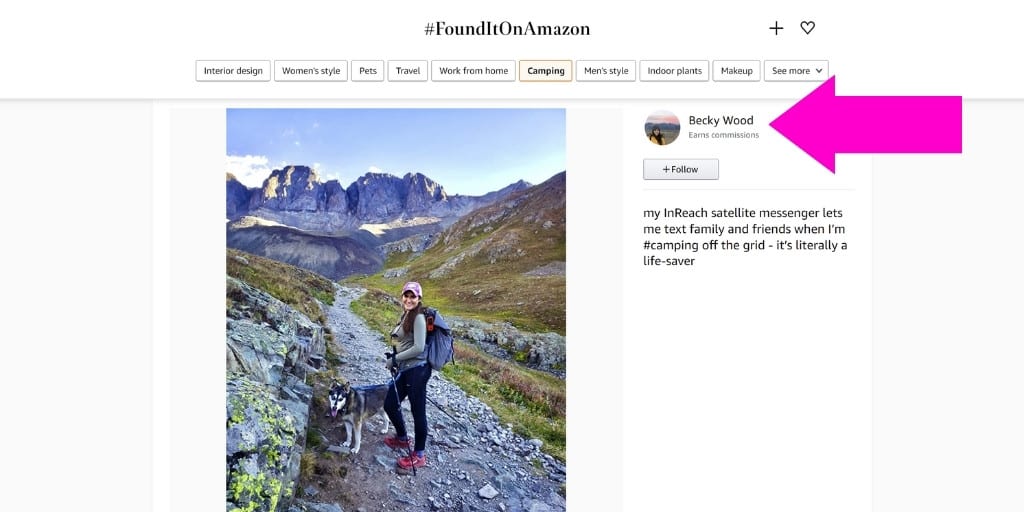 Step 6 - How To Find Amazon Influencer Storefronts on Amazon - How To Find Amazon Influencer Storefronts - Referazon - Amazon Influencer Marketing Software